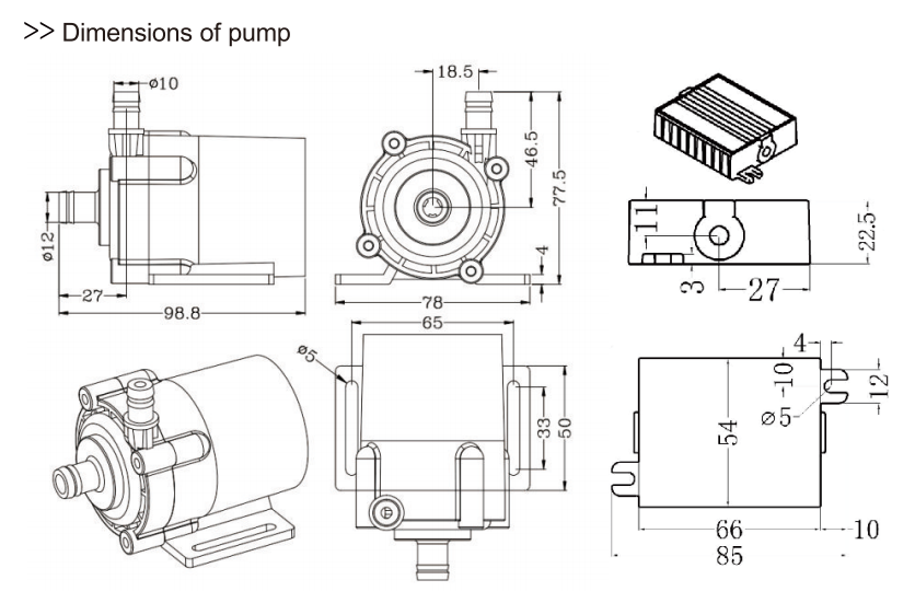 Zhongke water pump