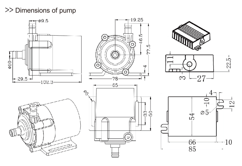 Zhongke water pump